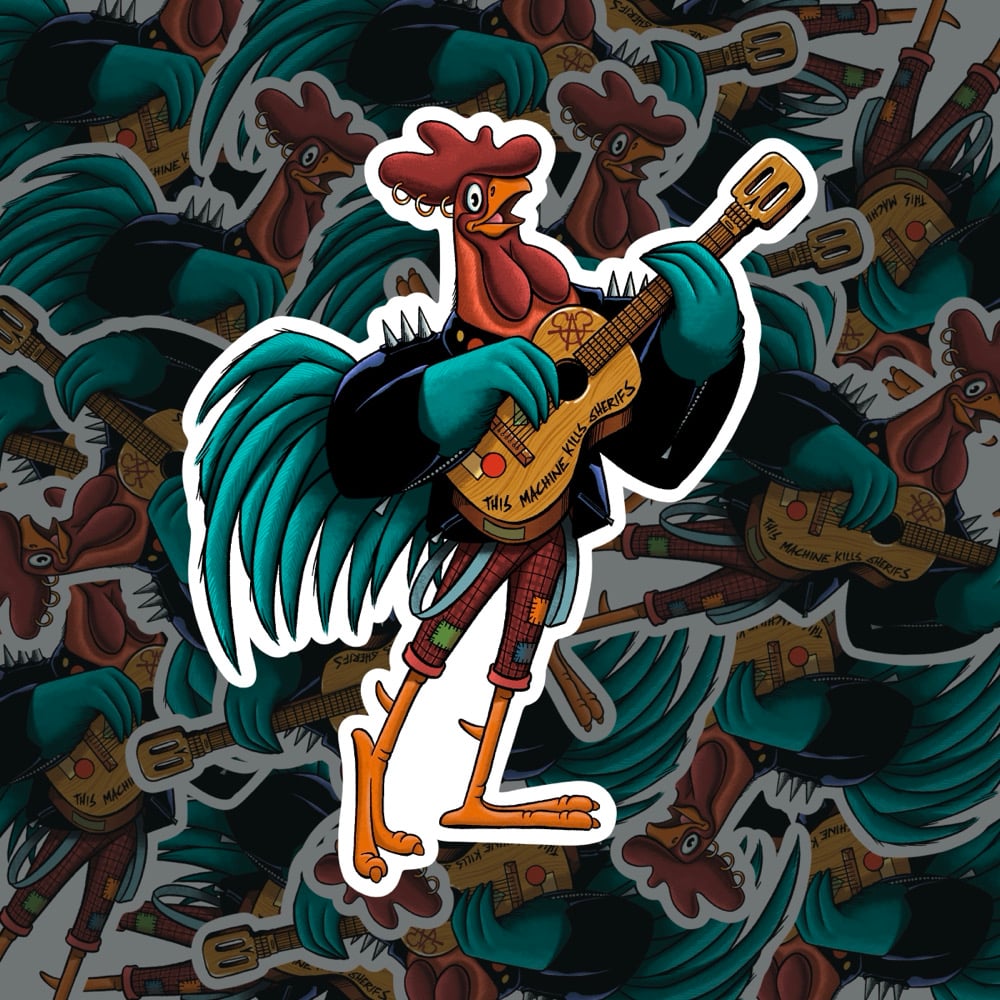 Punk Rock Allen-a-Dale Sticker