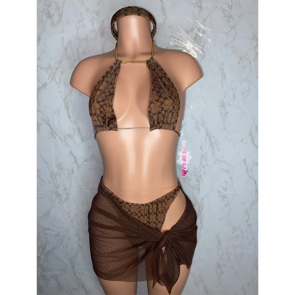 Image of Coach bikini: Dark 