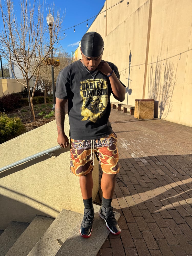 RAREEE MESH SHORTS ( DUCK CAMO) 