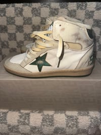 Image 3 of Golden Goose Sky Star White/Green