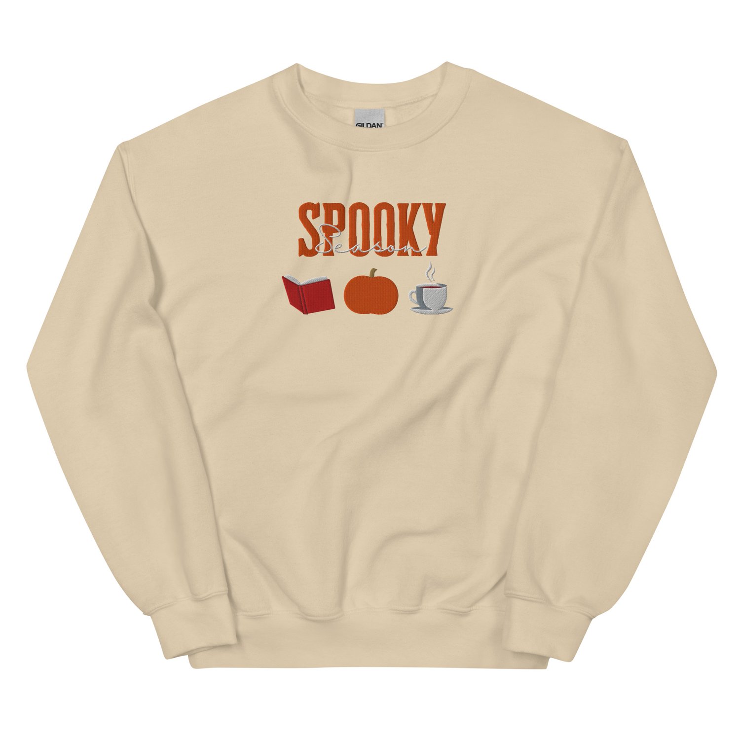 Image of Spooky season autumn colours Unisex Sweatshirt