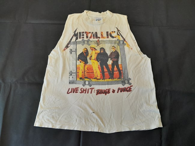1995 Metallica Cit Off T-Shirt