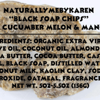 Image 6 of “BLACK SOAP CHIP” Cold Process Soap