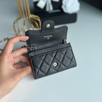 Image 3 of Mini CC wallet W strap💖✨