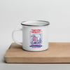 “Fastest Brush” Enamel Mug