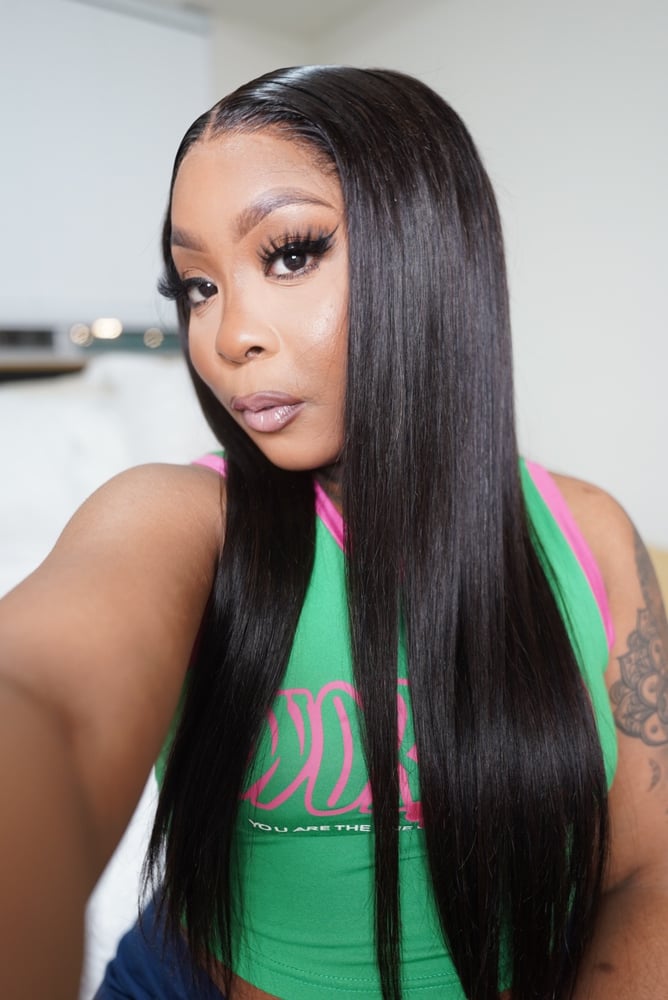 Image of Silky Straight FULL LACE WIG