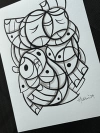 Image 2 of Ink & Brush Sketch M