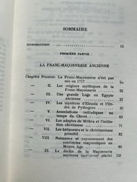 Image 8 of La franc-maçonnerie, Hostoire et initiation, par Christian Jacq, 1975