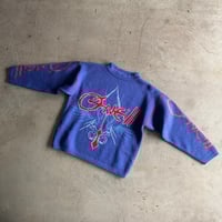 Image 2 of 90's O'NEILL ABSTRACT KNIT SWEATER