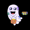 Lenny the Ghost-Art by Holly Hammond