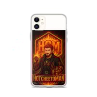 Image 5 of HotCheetoMan Flame Logo iPhone® Clear Case