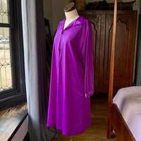 Image 4 of Henson Kickernick Purple Nightgown Large