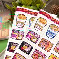 Image 3 of Instant Noodles | Matte Sticker Sheet