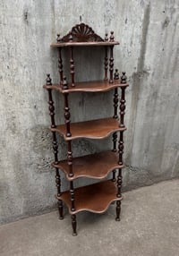 Image 2 of Mid Century Victorian 5-Tier Shelf