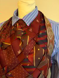 Image 6 of Tie top, bordeaux (xs-l)