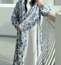 Image 1 of Yara blue abaya 