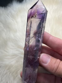 Image 10 of  Phantom Smoky Amethyst Wand #842