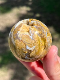 Image 6 of Ocean Jasper Druzy Sphere #2830