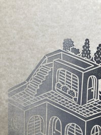 Image 9 of 'I'd Live There I' blockprints