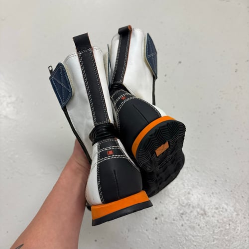 Image of 2000s Hugo Boss Biker Boots, Size 44 - UK 10