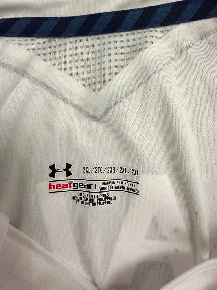 Image of Tottenham Hotspur “BALE 11” 2012/13 Home Long Sleeve Shirt + patches (XXL)