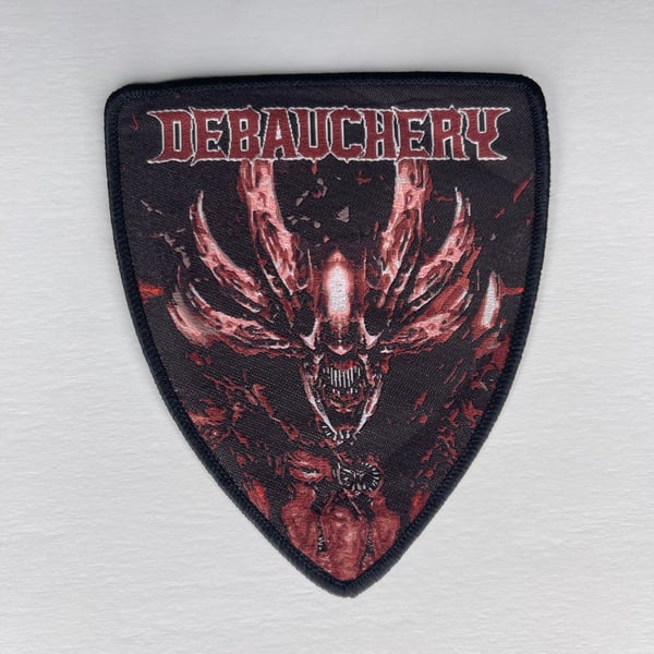 Image of Debauchery - Monster Metal Woven Patch