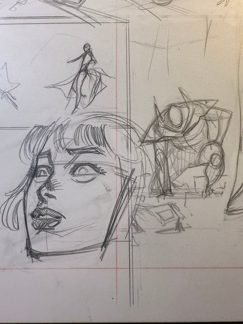 Image of SORCERER SUPREME #1 PAGE03 original art