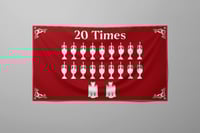 LFC 20 Times Champions Banner