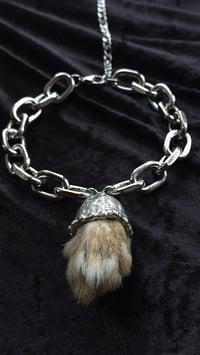 Image 6 of Hares paw chunky necklace