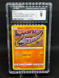 Image 1 of Onix Holo 010/034 CGC Mint 9 - Shipping Included! 