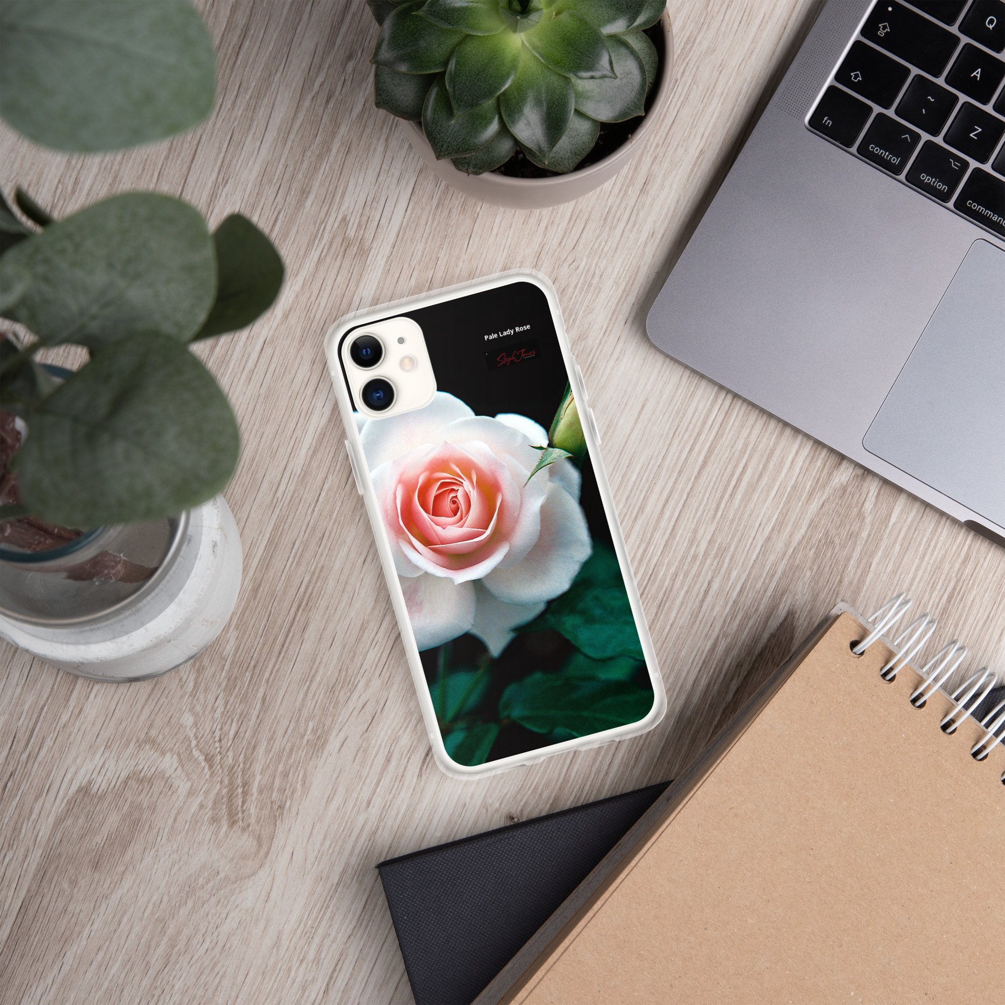 Image of iPhone Case Pale Lady Rose I. Classic Flower 