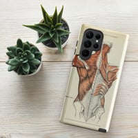 Image 5 of Antique Anatomical Illustration Human Posterior Musculature Tough case for Samsung®