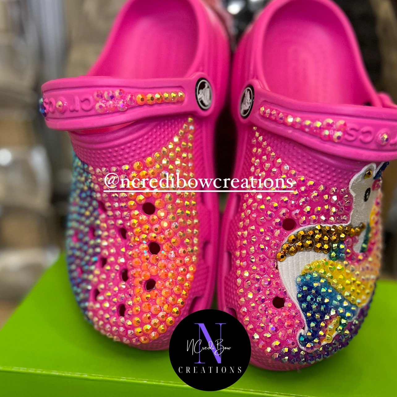 Girl Bling crocs size newest 12