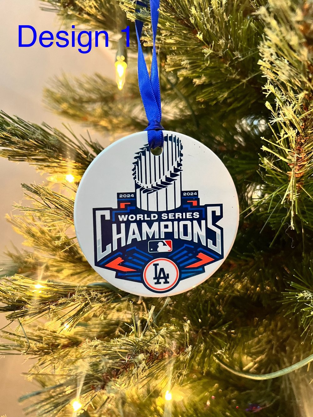 World Series Christmas Ornament 