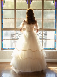Image 3 of 1950s Emma Domb Goddess Gown