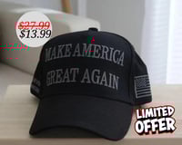 Image 1 of Dark Maga Hat 