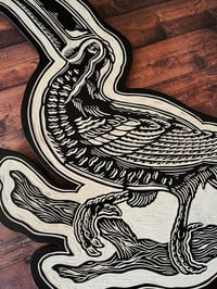 Image 3 of Toucan Woodcut 