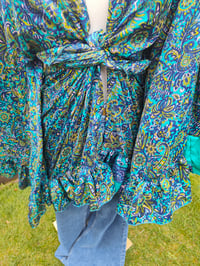 Image 6 of Amara Wrap dress - turquoise henna