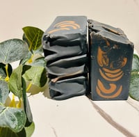 Image 2 of Rose Clay & Charcoal Bar Soap 