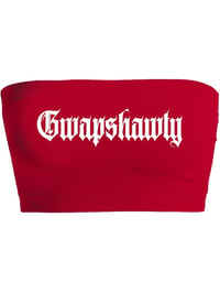 Gwapshawty Red Bandeau (ATP Font) 