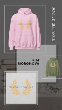 Image 1 of K.M Moronova | Cruel Fates | Blood Knight | Hoodie | Bookish