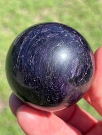 Image 1 of Charoite & Aegirine Sphere I Siberia Russia #2878