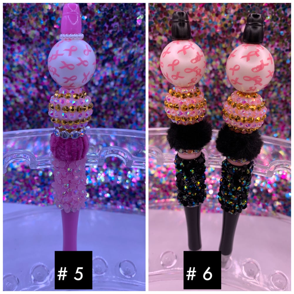 Image of Pink Ribbons Pens