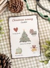 SALE!Christmas Evening Checklist Sign