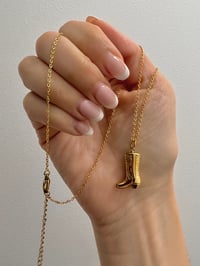 Image 4 of COWBOY BOOT NECKLACE