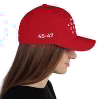 Image 3 of MAGA Make America Great Again - Flex Fit Structured Twill Cap