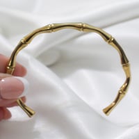 Image 3 of Bamboo Cuff Bracelet 