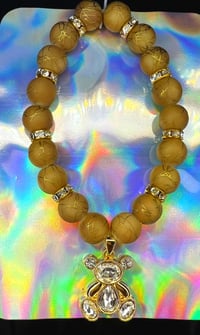 Teddy bear bracelet 