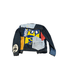 Image of Unique Reworked Denim Jacket