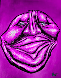 "Still Lost..." MAGENTA Print
